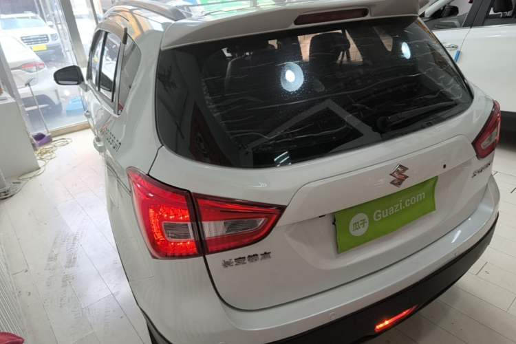 Used Suzuki Vitara S-Cross 2017 1.6L CVT Two-Wheel Drive Urban Advanced Model Rear Left 45 Deg