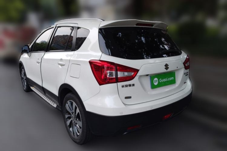 Used Suzuki Vitara S-Cross 2017 1.4T Automatic All-Wheel Drive Urban Luxury Model Rear Left 45 Deg