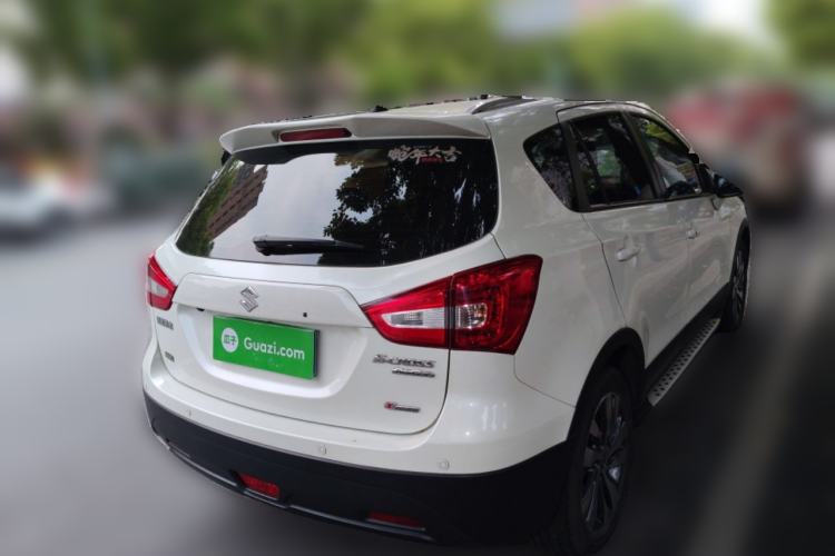 Used Suzuki Vitara S-Cross 2017 1.4T Automatic All-Wheel Drive Urban Luxury Model Rear Right 45 Deg