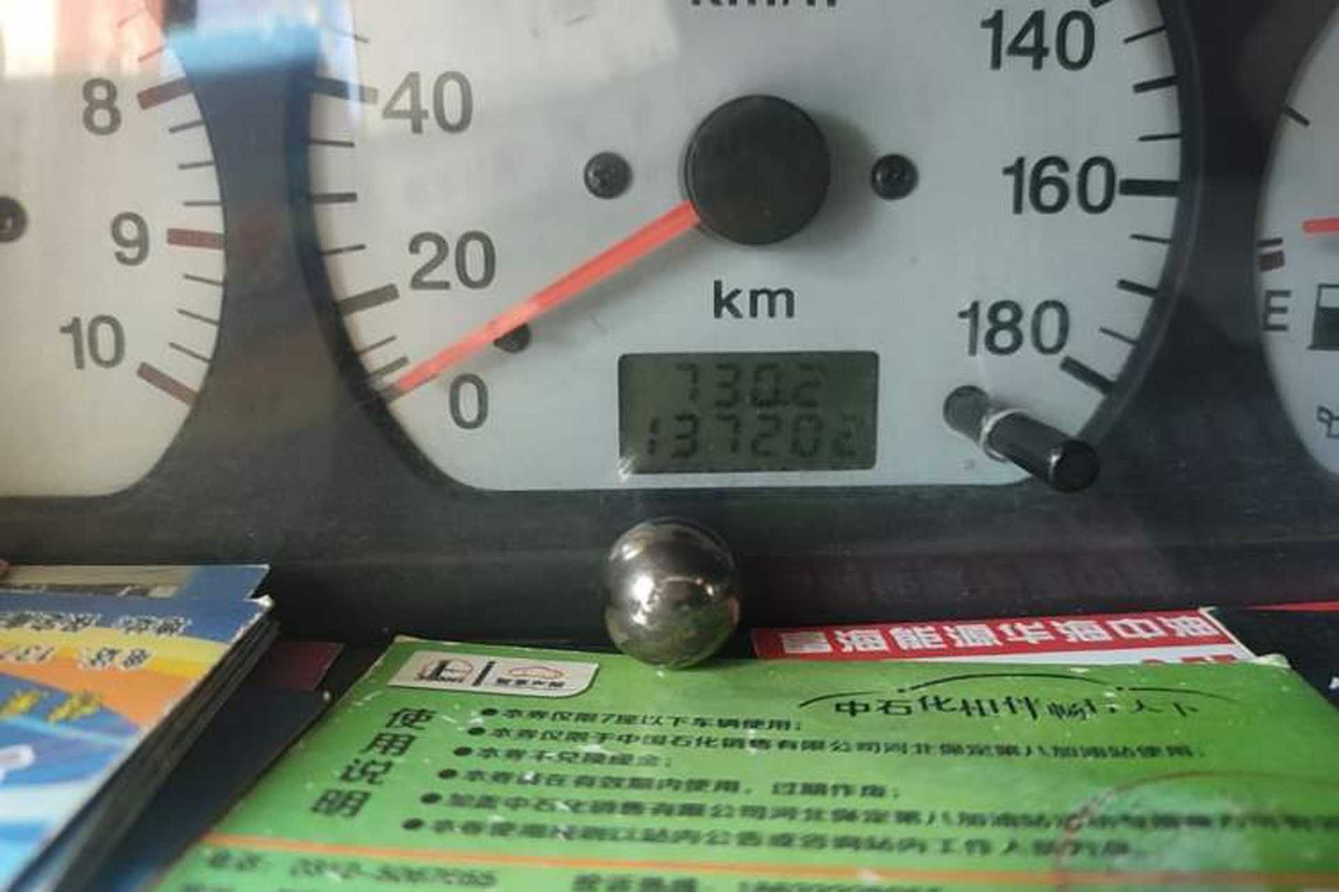 Used Suzuki Wagon R 2011 1.0L Odometer Close Up
