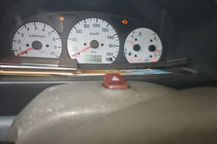 Used Suzuki Wagon R 2012 Entrepreneur Edition 1.0L Manual - Overdrive Type Odometer Close Up
