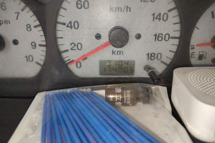 Used Suzuki Wagon R 2012 Entrepreneur Edition 1.0L Manual - Overdrive Type Odometer Close Up