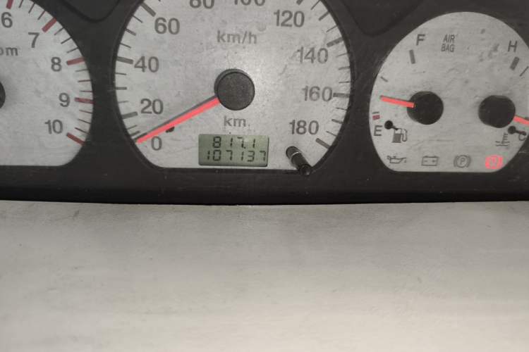 Used Suzuki Wagon R 2012 Entrepreneur Edition 1.0L Manual - Overdrive Type Odometer Close Up