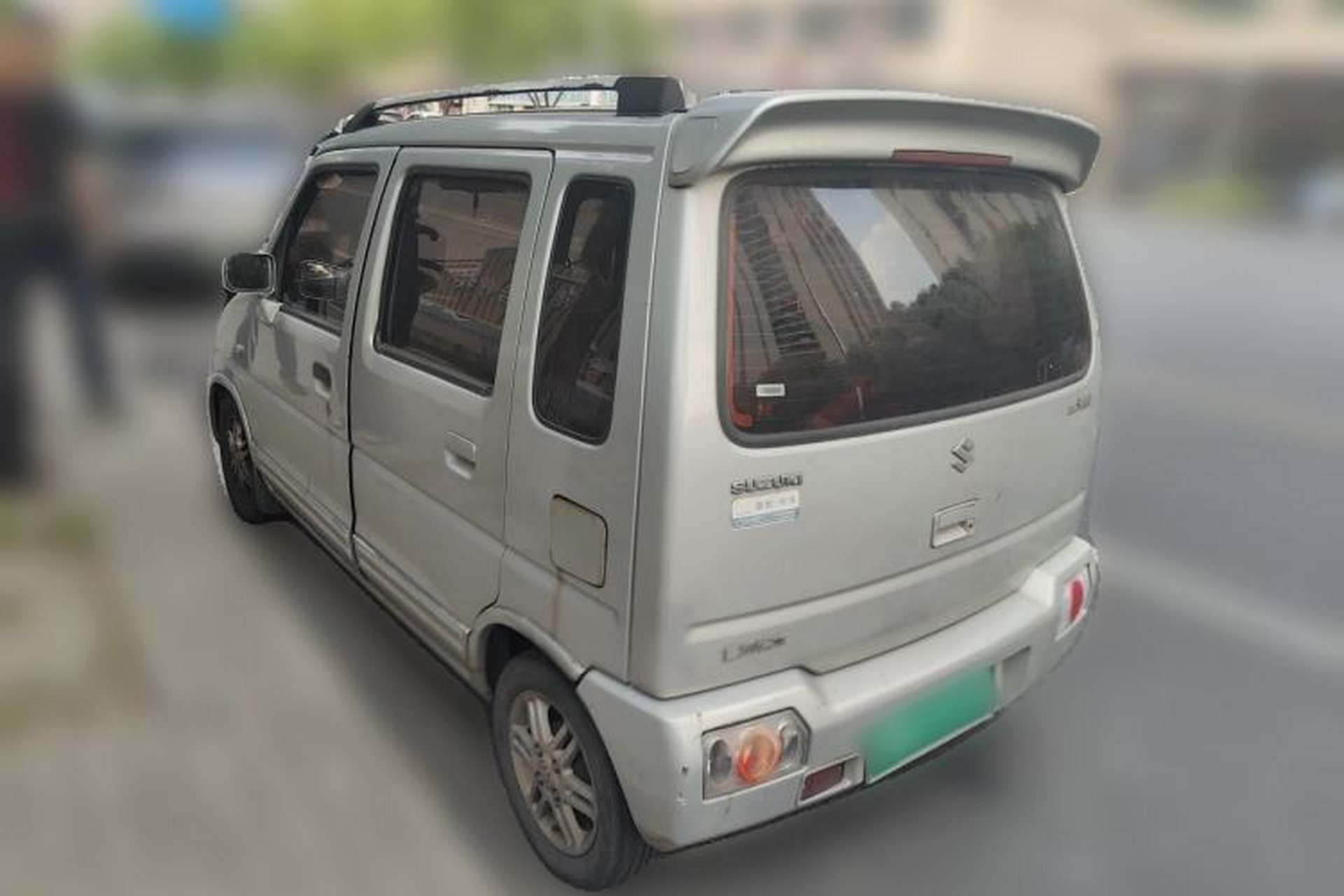 Used Suzuki Wagon R 2012 All-Purpose Model 1.4L Manual Standard Version Rear Left 45 Deg