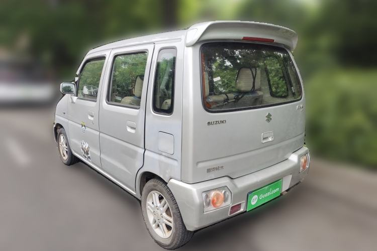 Used Suzuki Wagon R 2012 All-Purpose Model 1.4L Manual Standard Version Rear Left 45 Deg