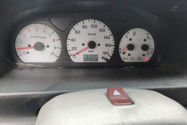 Used Suzuki Wagon R 2012 Entrepreneur Edition 1.0L Manual - Overdrive Type Odometer Close Up