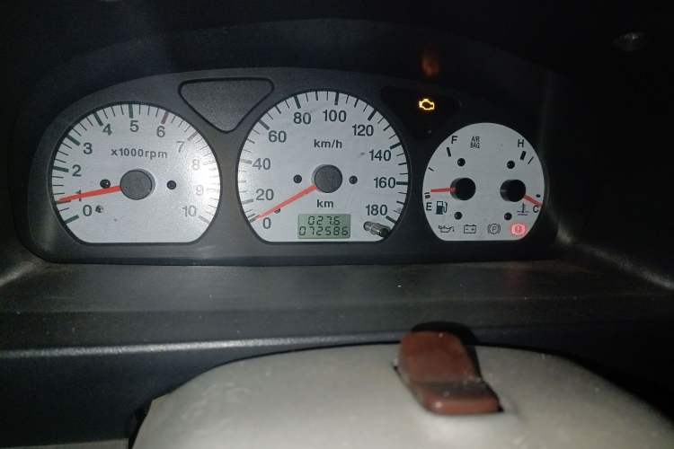 Used Suzuki Wagon R 2012 Entrepreneur Edition 1.0L Manual - Overdrive Type Odometer Close Up