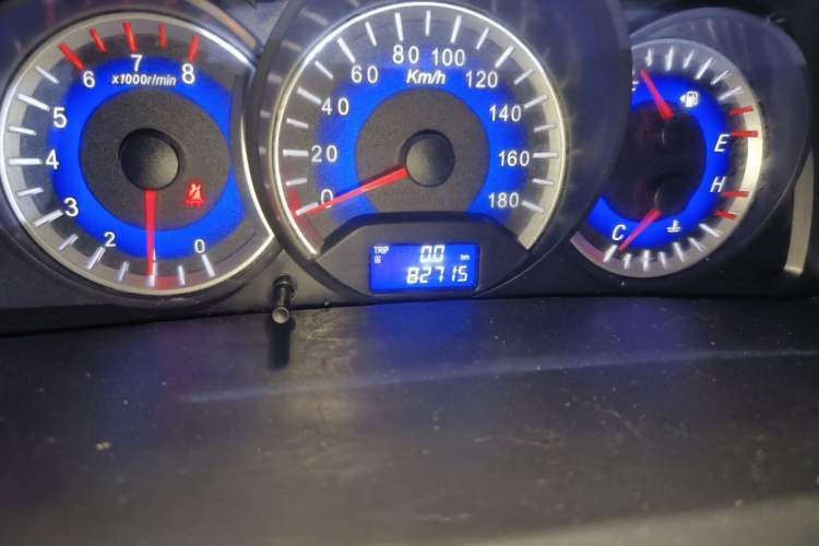 Used Suzuki Wagon R 2013 All-Around Edition 1.4L Manual Practical Model Odometer Close Up