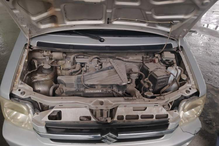 Used Suzuki Wagon R 2013 All-Around Edition 1.4L Manual Practical Model Engine Bay