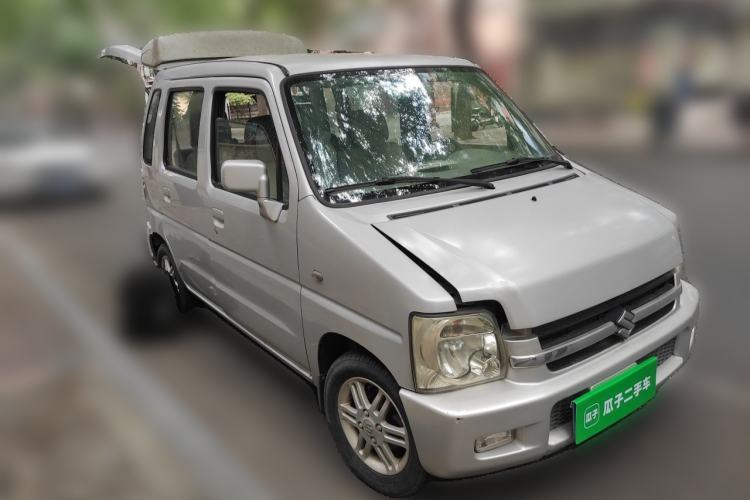 Used Suzuki Wagon R 2013 All-Around Edition 1.4L Manual Practical Model Front Right 45 Deg