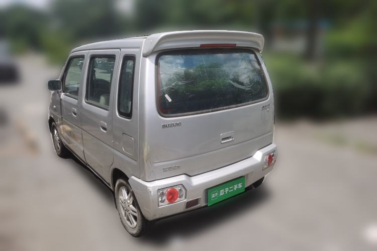 Used Suzuki Wagon R 2013 All-Around Edition 1.4L Manual Practical Model Rear Left 45 Deg