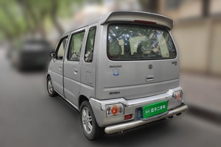 Used Suzuki Wagon R 2013 All-Around Edition 1.4L Manual Practical Model Rear Left 45 Deg