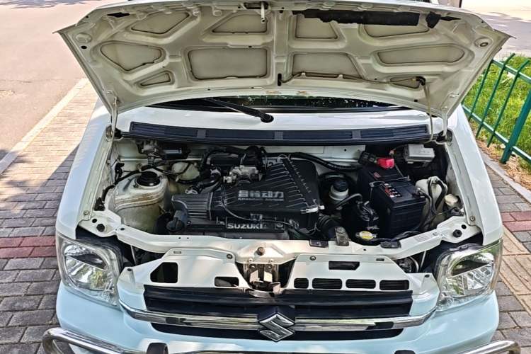 Used Suzuki Wagon R 2013 All-Around Edition 1.4L Manual Practical Model Engine Bay