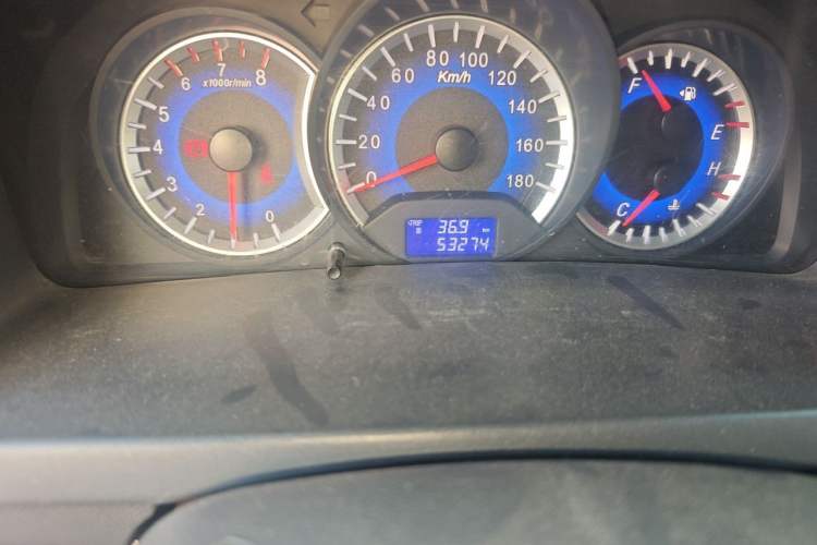 Used Suzuki Wagon R 2013 All-Around Edition 1.4L Manual Practical Model Odometer Close Up