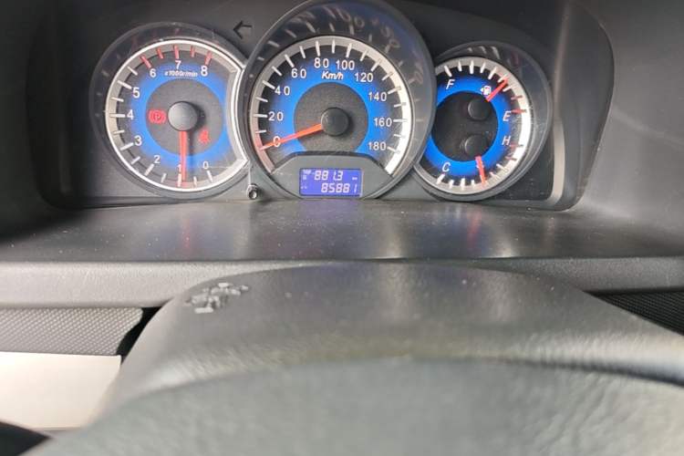 Used Suzuki Wagon R 2013 All-Around Edition 1.4L Manual Practical Model Odometer Close Up