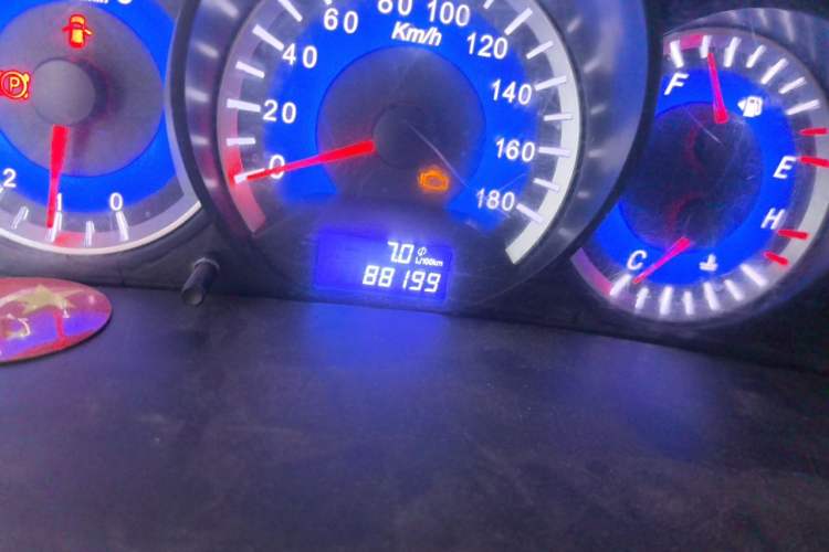 Used Suzuki Wagon R 2015 1.4L Manual All-Around Upgrade Version Odometer Close Up