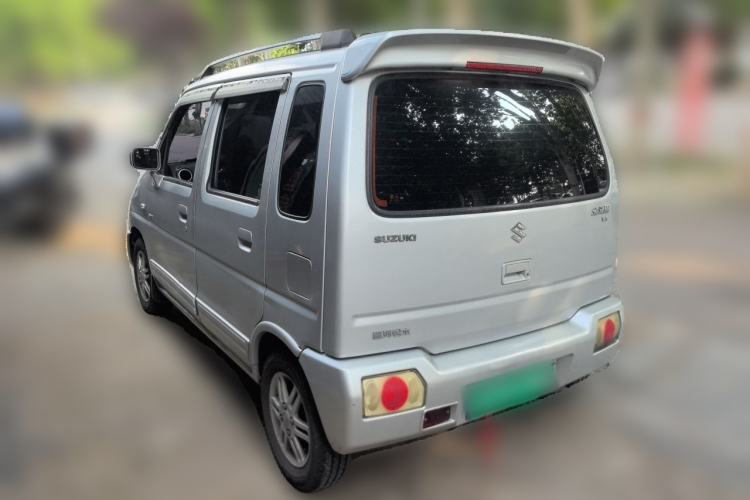 Used Suzuki Wagon R 2015 1.4L Manual All-Around Upgrade Version Rear Left 45 Deg