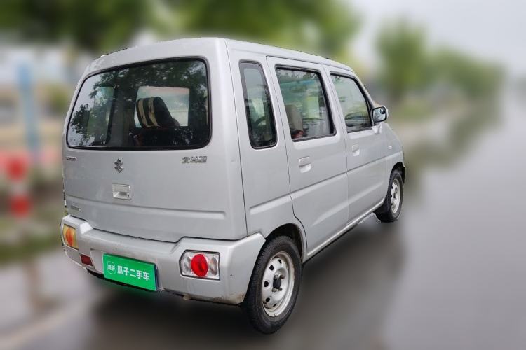 Used Suzuki Wagon R 2015 1.0L Manual Economy Model Rear Right 45 Deg