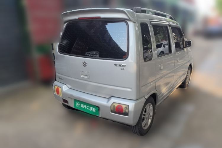 Used Suzuki Wagon R 2015 1.4L Manual All-Around Upgrade Version Rear Right 45 Deg