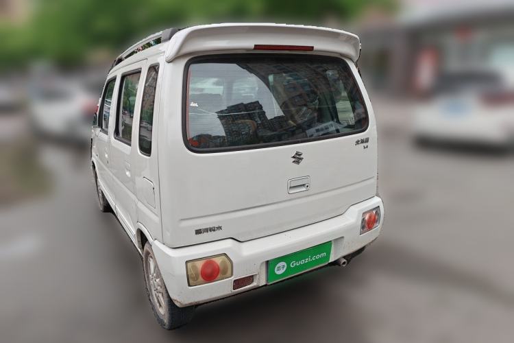 Used Suzuki Wagon R 2015 1.4L Manual All-Around Upgrade Version Rear Left 45 Deg