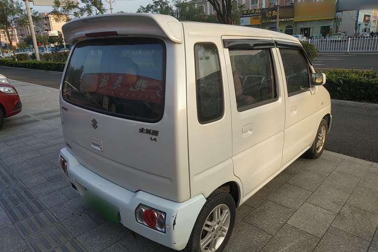Used Suzuki Wagon R 2015 1.4L Manual All-Around Model Rear Right 45 Deg