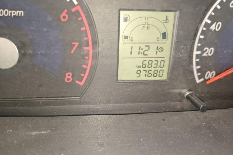 Used Suzuki Wagon R 2016 1.4L Manual Ultra-Value Model Odometer Close Up