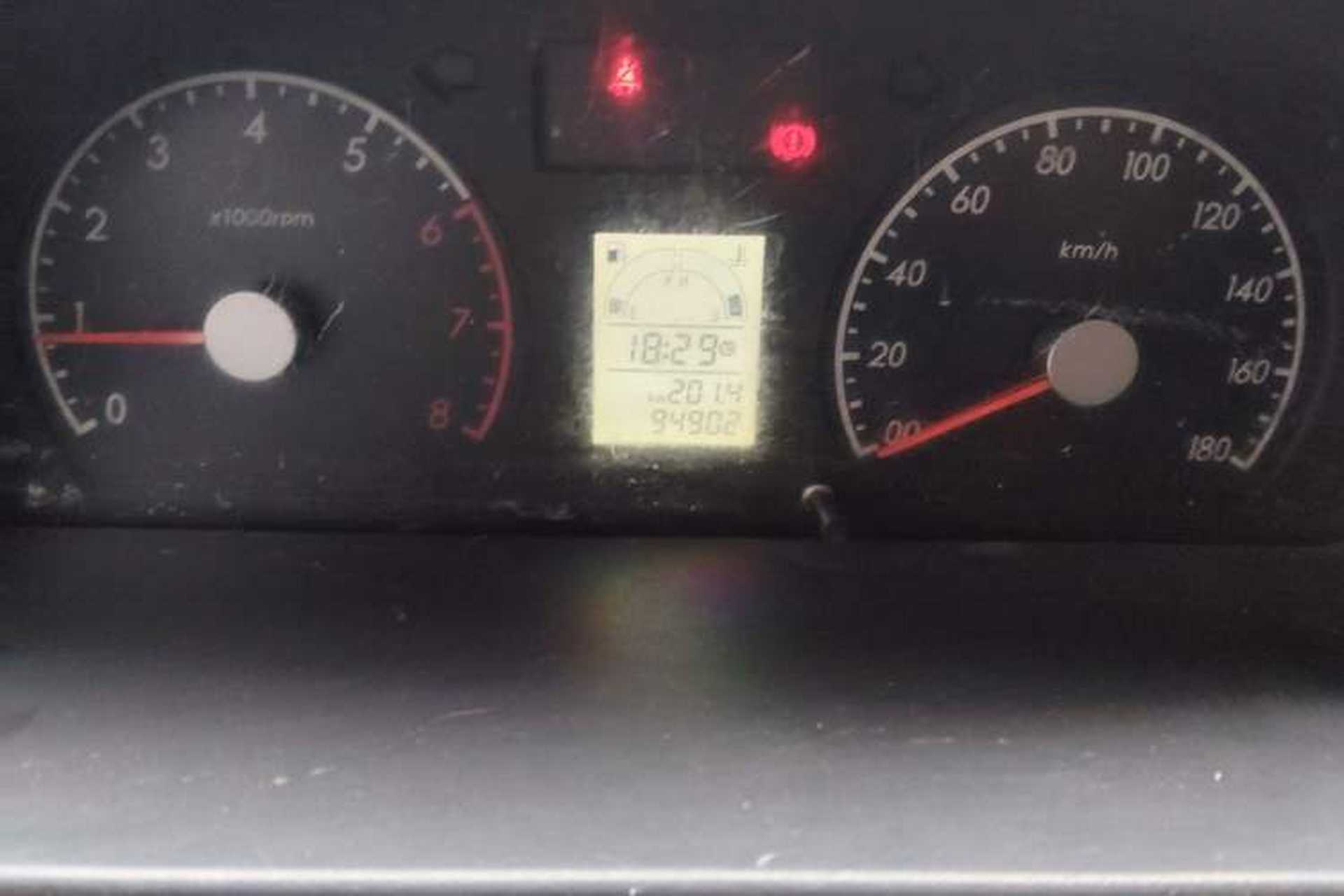 Used Suzuki Wagon R 2016 1.4L Manual Value Model Odometer Close Up