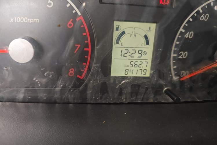 Used Suzuki Wagon R 2016 1.4L Manual Value Model Odometer Close Up