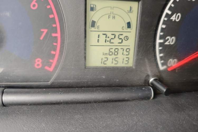 Used Suzuki Wagon R 2016 1.4L Manual Value Model Odometer Close Up