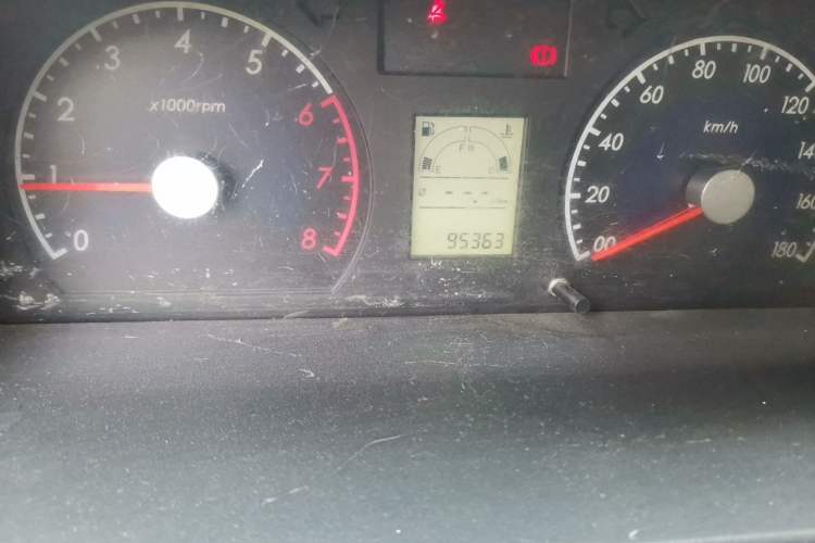 Used Suzuki Wagon R 2016 1.4L Manual Value Model Odometer Close Up