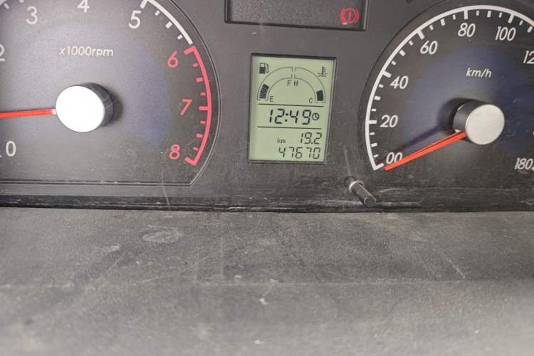 Used Suzuki Wagon R 2016 1.4L Manual Value Model Odometer Close Up