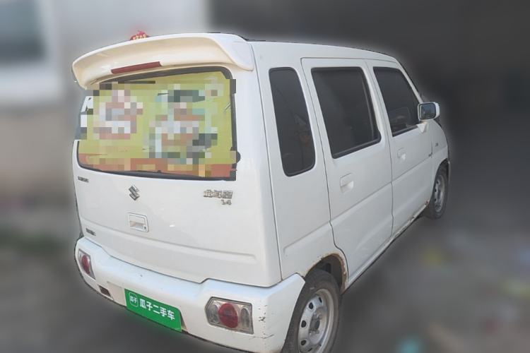 Used Suzuki Wagon R 2016 1.4L Manual Value Model Rear Right 45 Deg