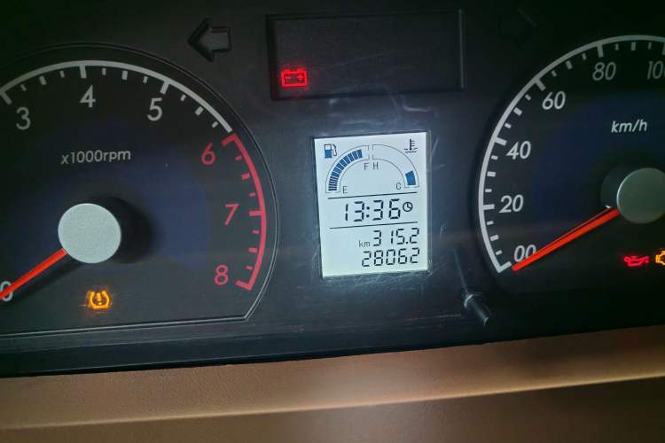 Used Suzuki Wagon R 2019 Revised Version 1.4L Manual – Deluxe Edition Odometer Close Up