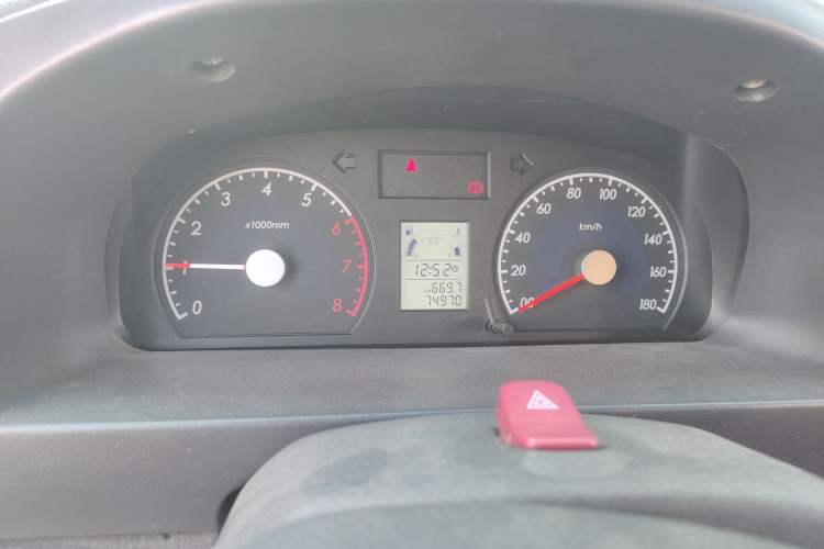 Used Suzuki Wagon R 2019 1.4L Manual Classic Model Odometer Close Up
