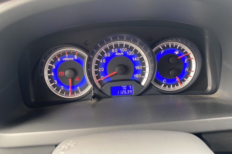 Used Suzuki Wagon R X5 2013 Cruise Edition 1.4L VVT Standard Model Odometer Close Up