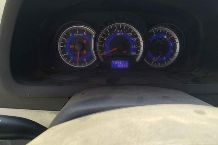 Used Suzuki Wagon R X5 2013 Revised Version 1.4L VVT Cruise Edition Odometer Close Up