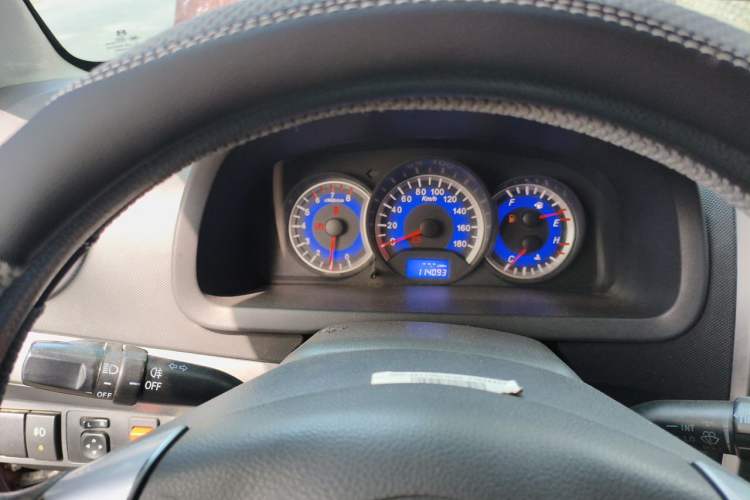 Used Suzuki Wagon R X5 2013 Revised Version 1.4L VVT Cruise Edition Odometer Close Up