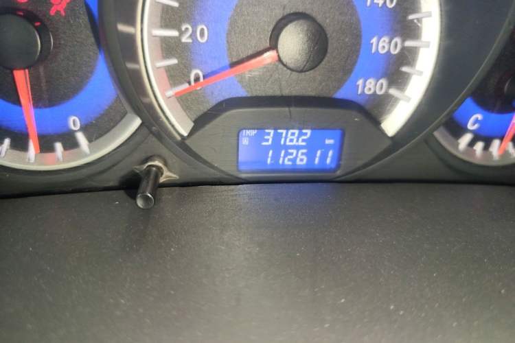 Used Suzuki Wagon R X5 2013 Revised Version 1.4L VVT Cruise Edition Odometer Close Up