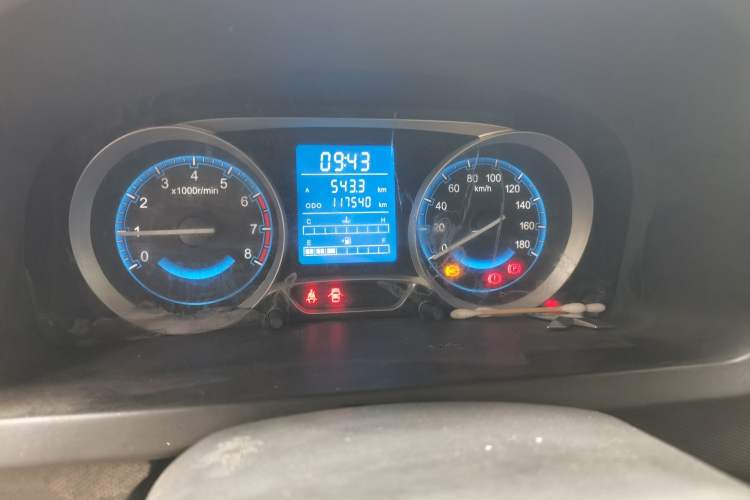 Used Suzuki Wagon R X5 2013 Revised Version 1.4L VVT Cruise Edition Odometer Close Up