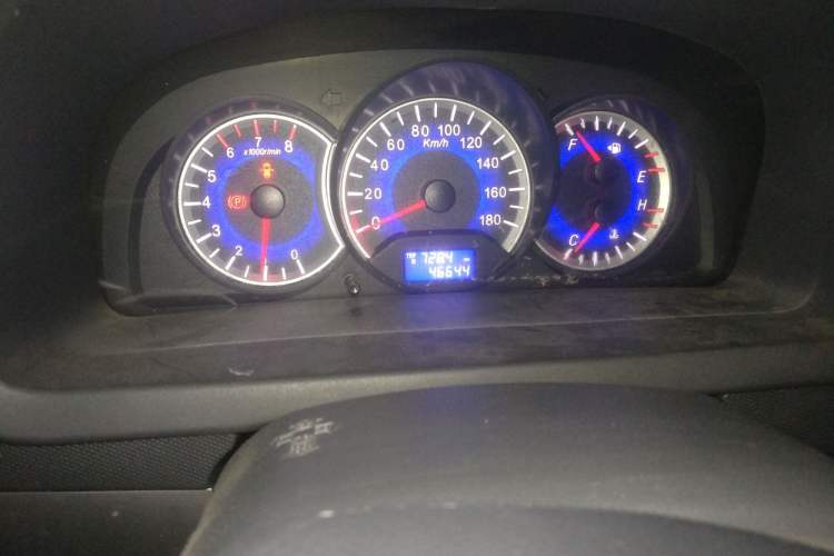 Used Suzuki Wagon R X5 2013 Revised Version 1.4L VVT Cruise Edition Odometer Close Up