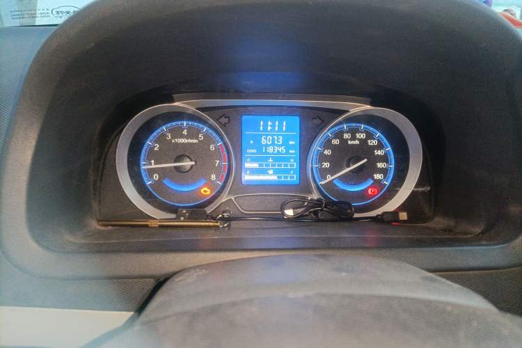 Used Suzuki Wagon R X5 2015 1.4L Cruise Model China IV Odometer Close Up