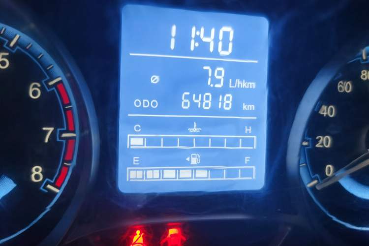 Used Suzuki Wagon R X5 2016 1.4L Entry Model China V Standard Odometer Close Up