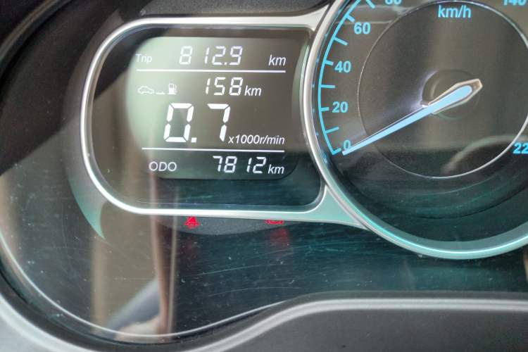 Used SWM Dahu 2022 1.5L Manual Elite Version 7 Seats Odometer Close Up