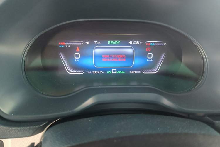 Used SWM Dahu EDi 2023 EDi 1.5L Luxury Model 7 Seats Odometer Close Up