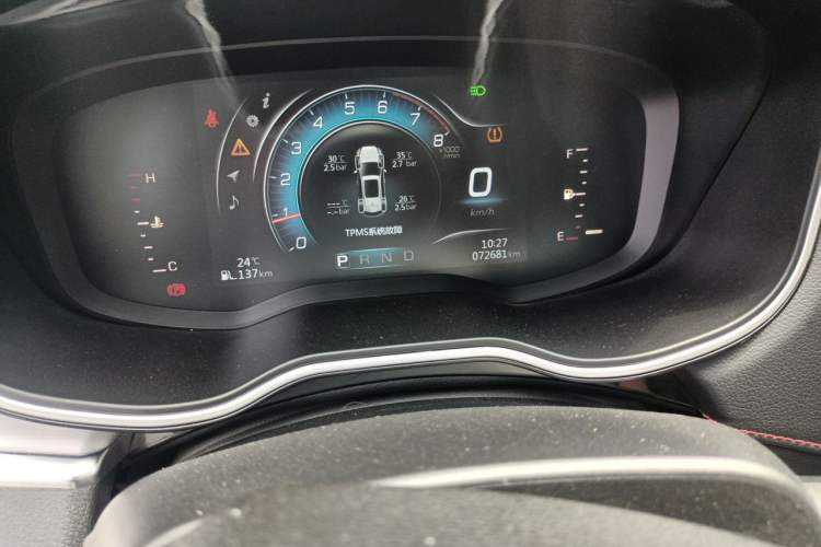 Used SWM G01 2018 1.5T Automatic Smart UP Odometer Close Up
