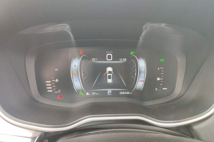 Used SWM G01 2018 1.5T Automatic Ao UP Odometer Close Up