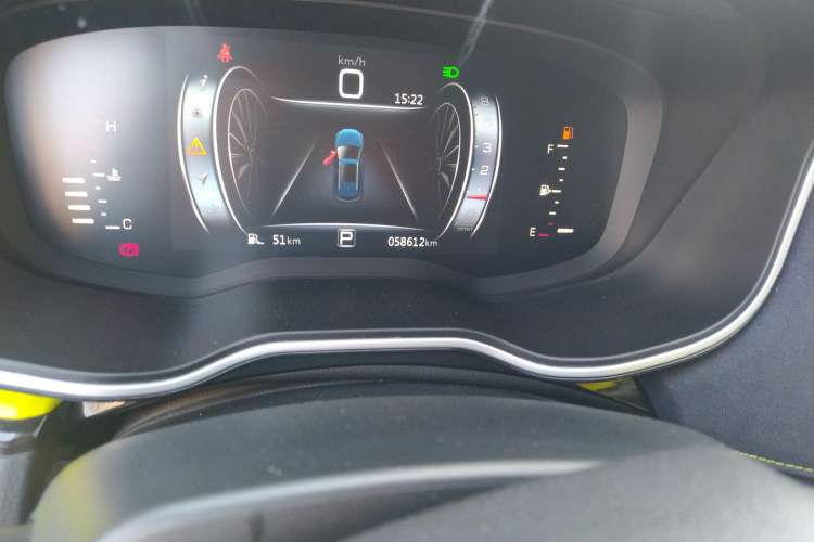 Used SWM G01 2019 F Version 1.5T Automatic Silver Powder Edition National V Odometer Close Up