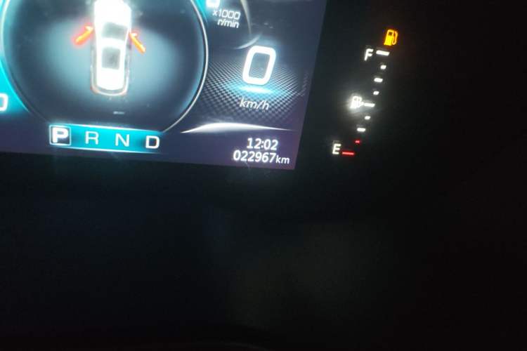 Used SWM G01 2019 1.5T Automatic Smart UP China VI Odometer Close Up