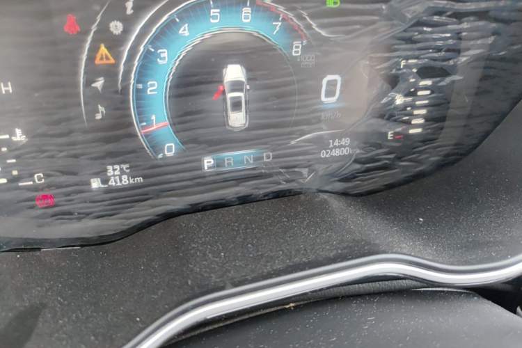 Used SWM G01 2019 1.5T Automatic Premium UP China VI Emission Standard Odometer Close Up