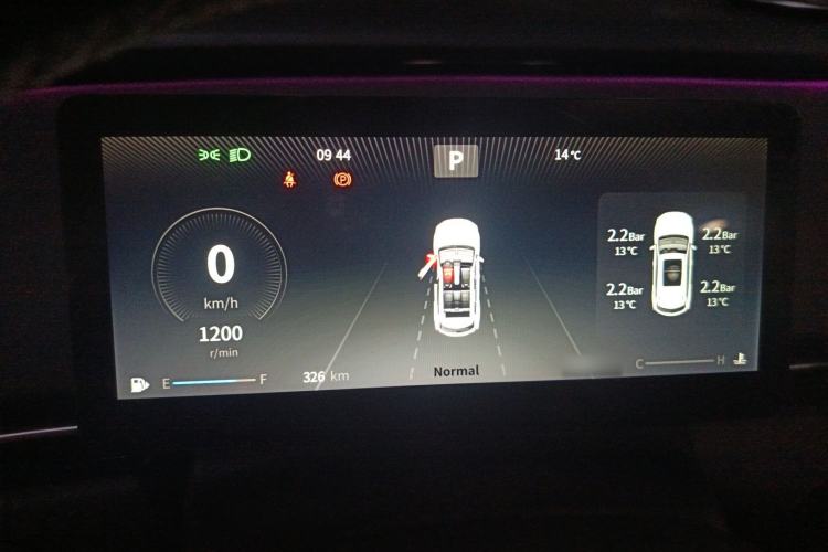 Used SWM G01 Pro 2025 Model—Luxury Version Instrument Cluster